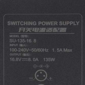 LED lamp AC Adapters - Falcon Eyes Power Supply SP-AC15-7A 4 Pin Old Type - quick order from manufacturer