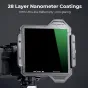 Kvadrātiskie filtri - K&F Concept K&F 100*100*2MM Square Full ND8 with Lens Protection Bracket SKU.1872 - быстрый заказ от произ