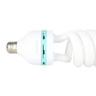 Studijas gaismu spuldzes - StudioKing Daylight Spiral Lamp E27 105W ML-105 - ātri pasūtīt no ražotāja
