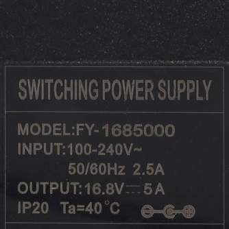 LED lamp AC Adapters - Falcon Eyes Power Supply SP-AC15-5A 1 Pin - quick order from manufacturer