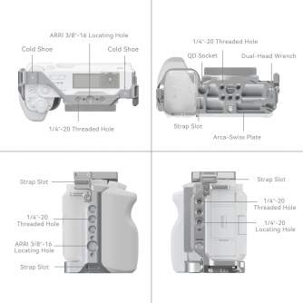 Sortimenta jaunumi - SmallRig Cage Kit for Sony ZV-E1(Limited Edition) 4320 4320 - ātri pasūtīt no ražotāja
