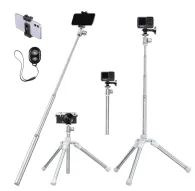Statīvu aksesuāri - K&F Concept 1,7m Eccentric Tube Cellphone Tripod, Lightweight Super Portable Selfie Stick, DSLR Camera Tripod E224A3+BH-18 Si... - ātri pasūtīt no ražotājaStatīvu aksesuāri - K&F Concept 1,7m Eccentric Tube Cellphone Tripod, Lightweight Super Portable Selfie Stick, DSLR Camera Tripod E224A3+BH-18 Si... - ātri pasūtīt no ražotāja