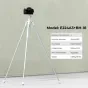 Statīvu aksesuāri - K&F Concept K&F 1,7m Eccentric Tube Cellphone Tripod, Lightweight Super Portable Selfie Stick, DSLR Camera T