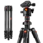 Photo Tripods - K&F Concept 1.6m Carbon Fiber Lightweight Travel Tripod with 36mm Metal Ball Head Load Capacity 8kg,Quick Release Plate,for D... - buy today in Master Foto store and with delivery Best choise selected by experts