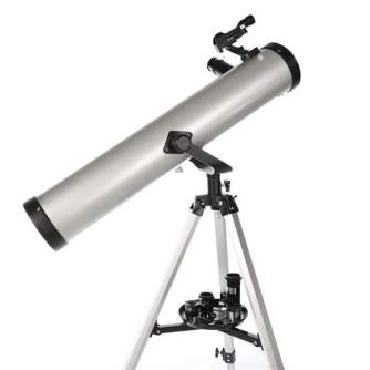 New products - Byomic Beginners Reflector Telescope 76/700 with Case DEMO - quick order from manufacturer