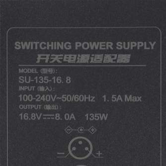 Питание для LED ламп - Falcon Eyes Power Supply SP-AC16.8-8A 3 Pin - быстрый заказ от производителя