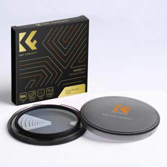 ND фильтры - K&F Concept K&F 52mm, Blue Streak Filter, 2mm Thickness, HD, Waterproof, Anti Scratch, Green Coated KF01.2095 - быс