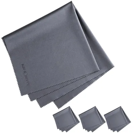 K&F Concept Cleaning cloth set for Electronics, dark gray, 4 pieces, 40.6*40.6cm SKU.1690