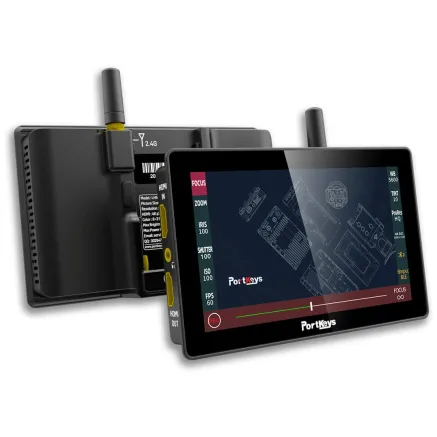 PortKeys LH7P 7-inch monitor with wireless camera control LH7P