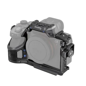 Набор SmallRig Rhinoceros Cage Kit для Sony Alpha a7 series с боковым захватом и верхней ручкой, установлен на Sony Alpha