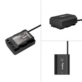 Kameru akumulatori - SmallRig NP-FZ100 Dummy Battery with Power Adapter (European standard) 4269 4269 - perc šodien veikalā un ar piegādi