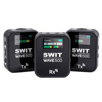 Bezvadu video pārraidītāji - Swit WAVE500 Dual Channel Wireless Microphone WAVE500 - ātri pasūtīt no ražotāja