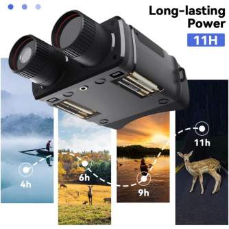 Sortimenta jaunumi - K&F Concept K&F R6 Digital Night Vision Binoculars, 1080p Full HD Photo and Video Infrared Night Vision Goggles KF33.066 - ātri pasūtīt no ražotāja