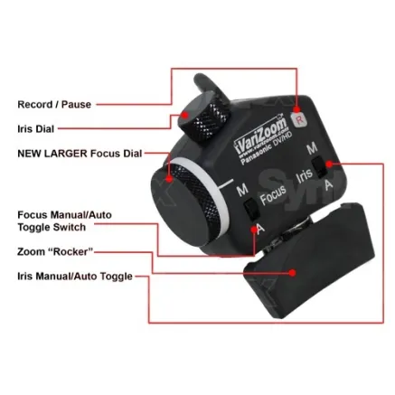 Varizoom VZ-ROCK-PZFI Zoom/Focus/Iris Controller