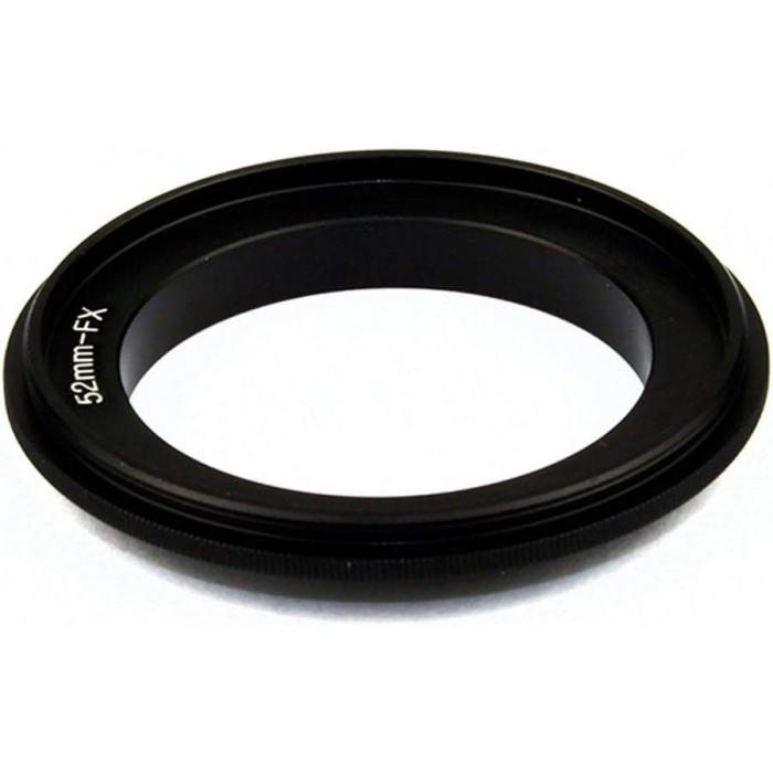 Filtru adapteri - Pixco 52mm Lens Macro Reverse Adapter Ring for Fujifilm - perc šodien veikalā un ar piegādi