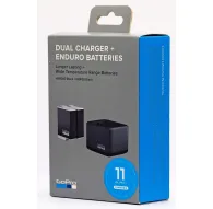 Аксессуары для экшн-камер - GoPro Enduro dual charger + 2 pcs. Enduro batteries Hero12 HERO11 HERO10 HERO9 Black cameras - быстрАксессуары для экшн-камер - GoPro Enduro dual charger + 2 pcs. Enduro batteries Hero12 HERO11 HERO10 HERO9 Black cameras - быстр