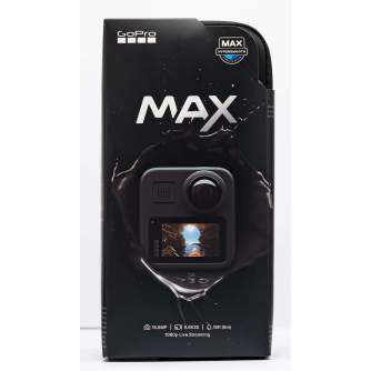 360, VR, Tiešraides kameras - GoPro Hero MAX 360 camera rev2 - perc šodien veikalā un ar piegādi