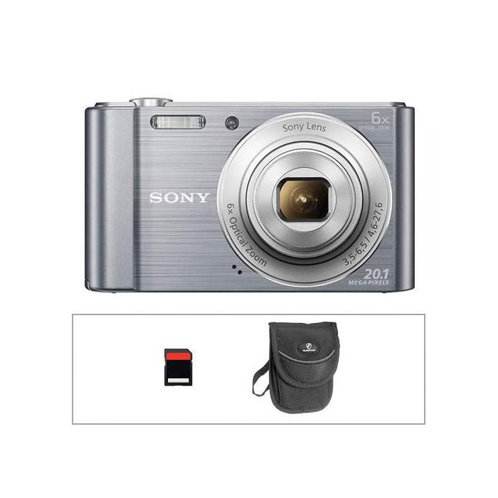 Kompaktkameras - Sony Cyber-Shot DSC-W810 (Silver) - ātri pasūtīt no ražotāja