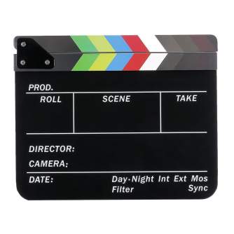Other studio accessories - Caruba Professionele Director Clapper White/BW (Krijt) Clap/White/bw/chalk - buy today in store and with delivery