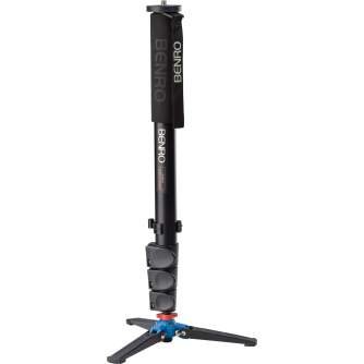 Monopods - Benro A48FD Series 4 Aluminum Monopod with 3-Leg Locking Base - buy today in store and with delivery