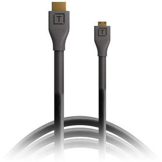Kabeļi - TETHERPRO HDMI MICRO UZ HDMI 2.0 MELNS 4,6 M - ātri pasūtīt no ražotāja