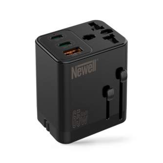 Objektīvu adapteri - Newell GaN travel adapter 65W mains charger - ātri pasūtīt no ražotāja