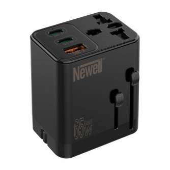 Objektīvu adapteri - Newell GaN travel adapter 65W mains charger - быстрый заказ от производителя