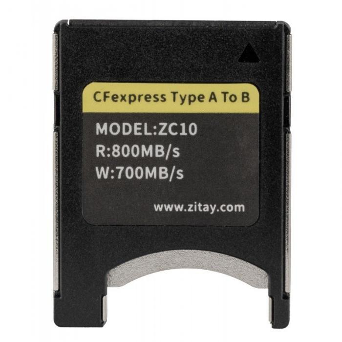 Objektīvu adapteri - Zitay CS08 memory card adapter - CFexpress Type B / CFexpress Type A - ātri pasūtīt no ražotāja