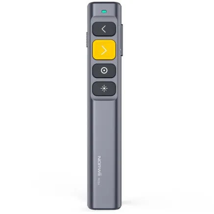 Remote control with laser pointer for multimedia presentations Norwii N28