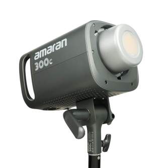 Video gaismas - Amaran 300C RGBWW krāsains LED lukturis S-Type Bowens 300W noma