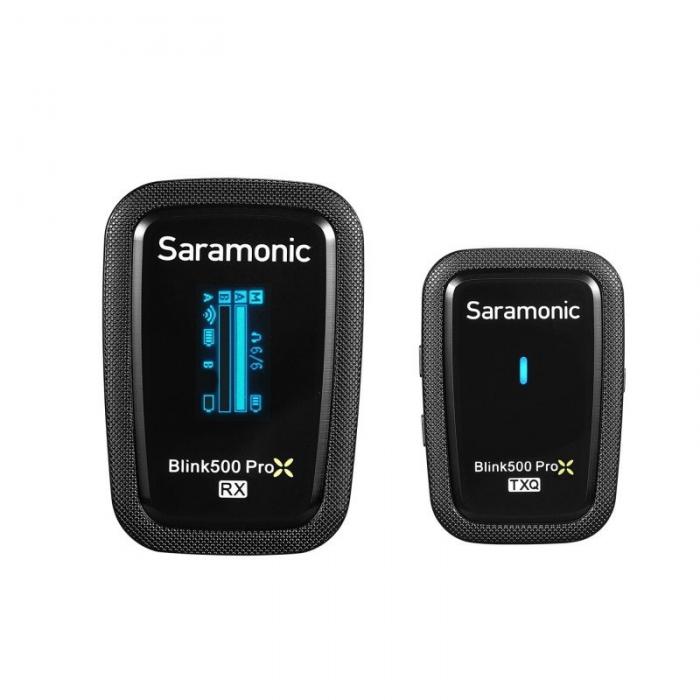 Микрофоны - Saramonic Blink500 ProX Q1 wireless audio transmission kit (RX + TX) - быстрый заказ от производителя