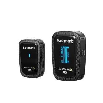 Mikrofoni - Saramonic Blink500 ProX Q1 wireless audio transmission kit (RX + TX) - ātri pasūtīt no ražotāja
