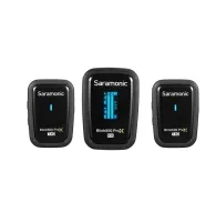 Беспроводные петличные микрофоны - Saramonic Blink500 ProX Q2 wireless audio transmission kit (RX + TX + TX) - быстрый заказ от производителяБеспроводные петличные микрофоны - Saramonic Blink500 ProX Q2 wireless audio transmission kit (RX + TX + TX) - быстрый заказ от производителя