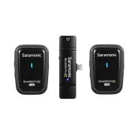 Bezvadu piespraužamie mikrofoni - Saramonic Blink500 ProX Q4 wireless audio transmission kit (RXDi + TX + TX) - ātri pasūtīt no ražotājaBezvadu piespraužamie mikrofoni - Saramonic Blink500 ProX Q4 wireless audio transmission kit (RXDi + TX + TX) - ātri pasūtīt no ražotāja