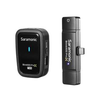 Microphones - Saramonic Blink500 ProX Q5 wireless audio transmission kit (RXUC + TX) - quick order from manufacturer