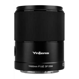 Objektīvi - Yongnuo YN 50 mm f/1.8 DF DSM objektīvs Nikon Z - ātri pasūtīt no ražotāja