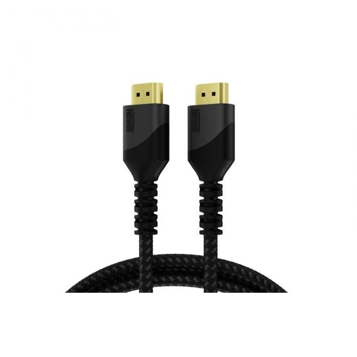 Kabeļi - Newell HDMI cable - HDMI 2.1, 8K 60Hz - 2 m, graphite - купить сегодня в магазине и с доставкой
