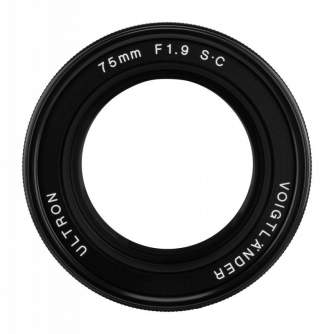 Объективы - Voigtlander Ultron 75 mm f/1.9 lens for Leica M - SC - быстрый заказ от производителя