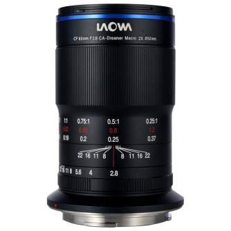 Lenses - Venus Optics Laowa 65mm f/2.8 2x Ultra Macro APO lens for Canon RF - quick order from manufacturer