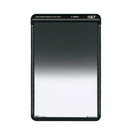 H&amp;Y H&Y Soft grey half filter GND 0,9 with magnetic frame - 100x150 mm