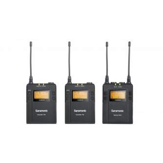 Bezvadu piespraužamie mikrofoni - SARAMONIC UWMIC9 (TX9 +TX9 +RX9) - ātri pasūtīt no ražotāja