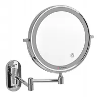 Make-up Зеркало - Humanas HS-BM01 bathroom mirror with LED backlight - silver - быстрый заказ от производителяMake-up Зеркало - Humanas HS-BM01 bathroom mirror with LED backlight - silver - быстрый заказ от производителя