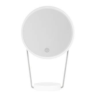 Make-up Mirror - Humanas HS-ML01 makeup mirror with LED backlight - white - quick order from manufacturer