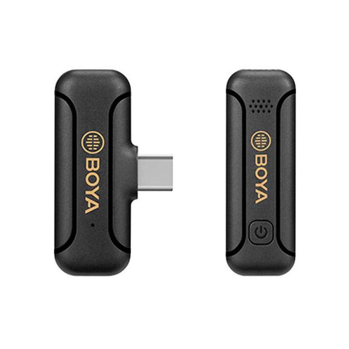 Wireless Lavalier Microphones - BOYA BY-WM3T2-U1 - 2.4G MINI WIRELESS MICROPHONE - FOR ANDRIOD DEVICES 1+1 - buy today in store and with delivery