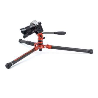 Photo Tripods - Fotopro X-Aircross 3 Video tripod - orange - quick order from manufacturer