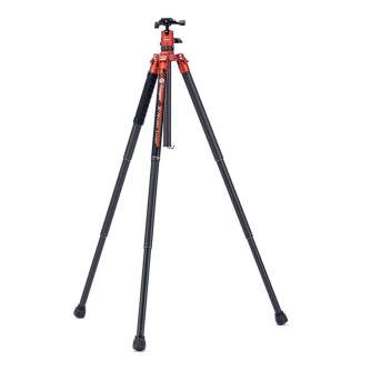 On-camera LED light - Fotopro X-Aircross 3 tripod - orange - buy today in store and with delivery