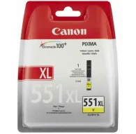 Printer cartridges - Canon ink CLI-551Y XL, yellow 6446B001 - quick order from manufacturerPrinter cartridges - Canon ink CLI-551Y XL, yellow 6446B001 - quick order from manufacturer