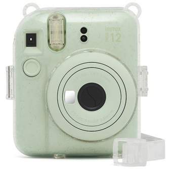 Koferi Instant kameram - Fujifilm Instax Mini 12 case, glitter 70100157872 - perc šodien veikalā un ar piegādi