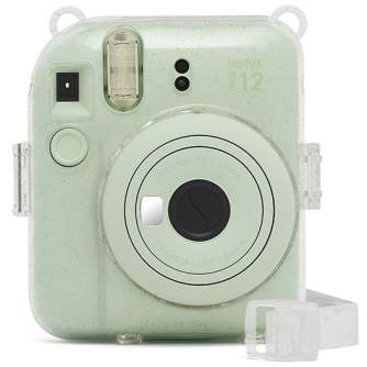 Koferi Instant kamerām - Fujifilm Instax Mini 12 case, glitter 70100157872 - perc šodien veikalā un ar piegādi