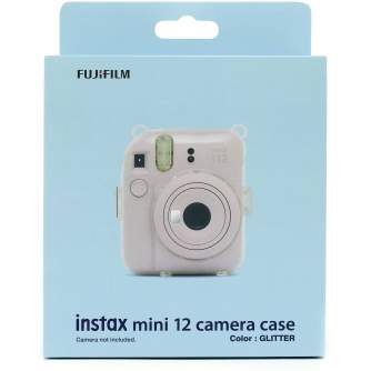 Koferi Instant kameram - Fujifilm Instax Mini 12 case, glitter 70100157872 - купить сегодня в магазине и с доставкой